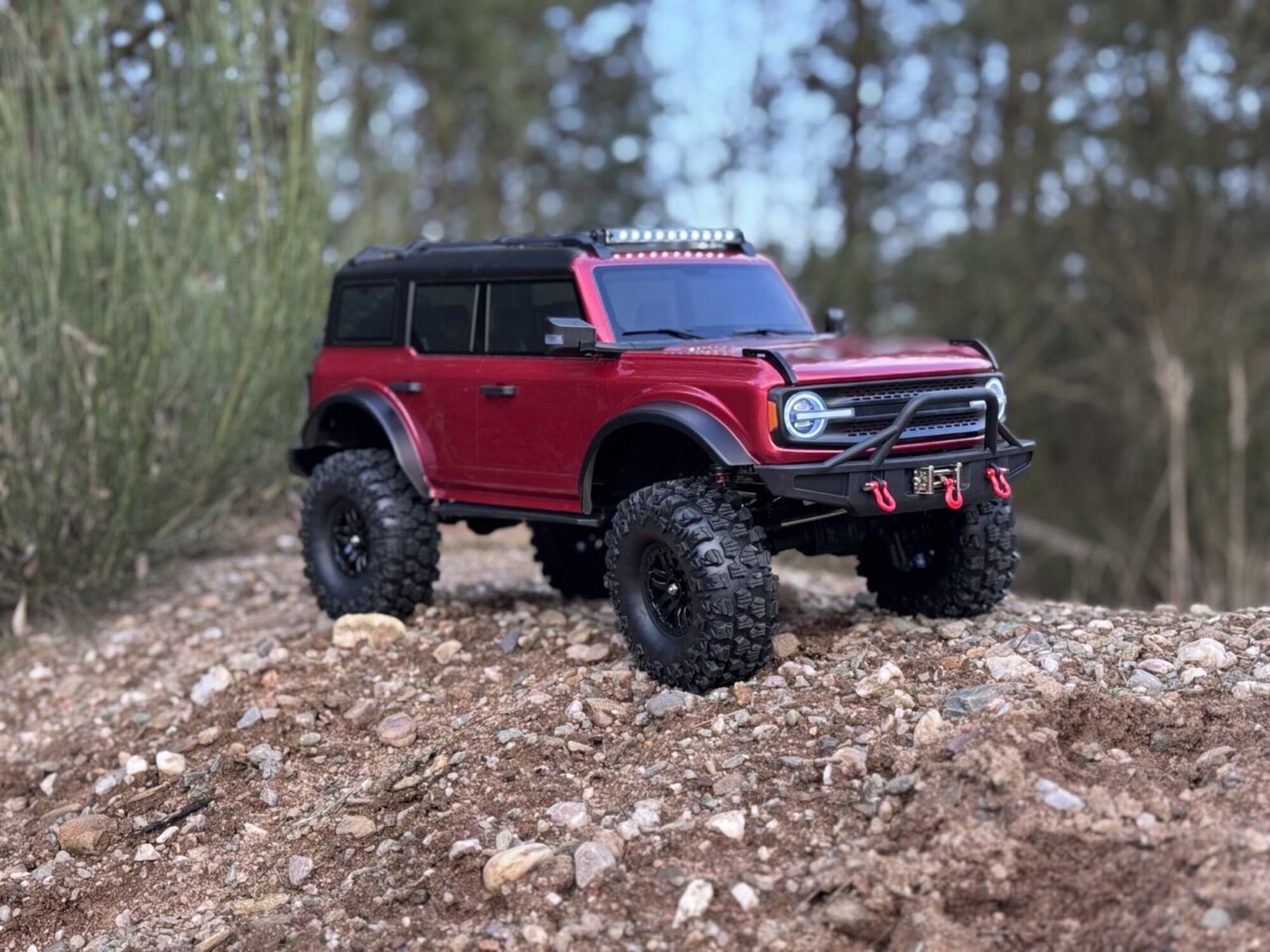 DF-4S Varant RC Crawler Rot