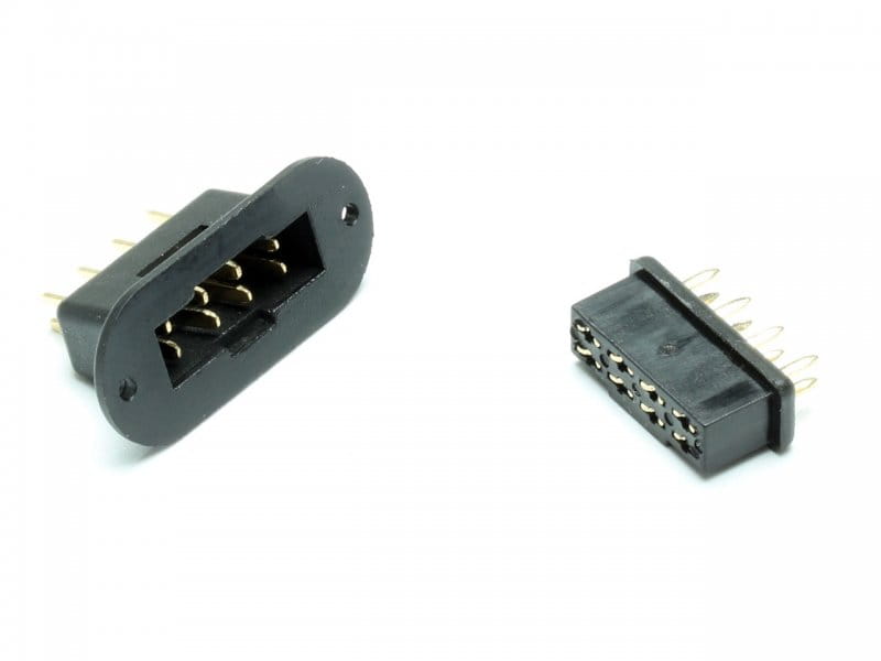 Pichler Servosteckverbindung MPX 8-Pin _VE=2 Paar_ - RC-Zubehoer