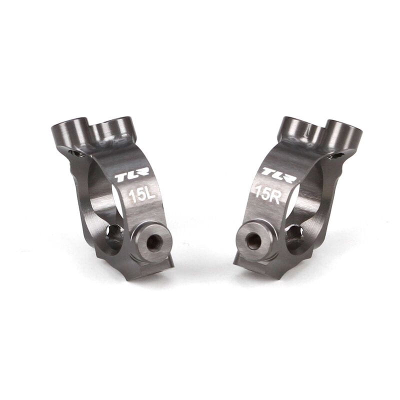 Losi TLR 22-4: C.Hub 15° Alu