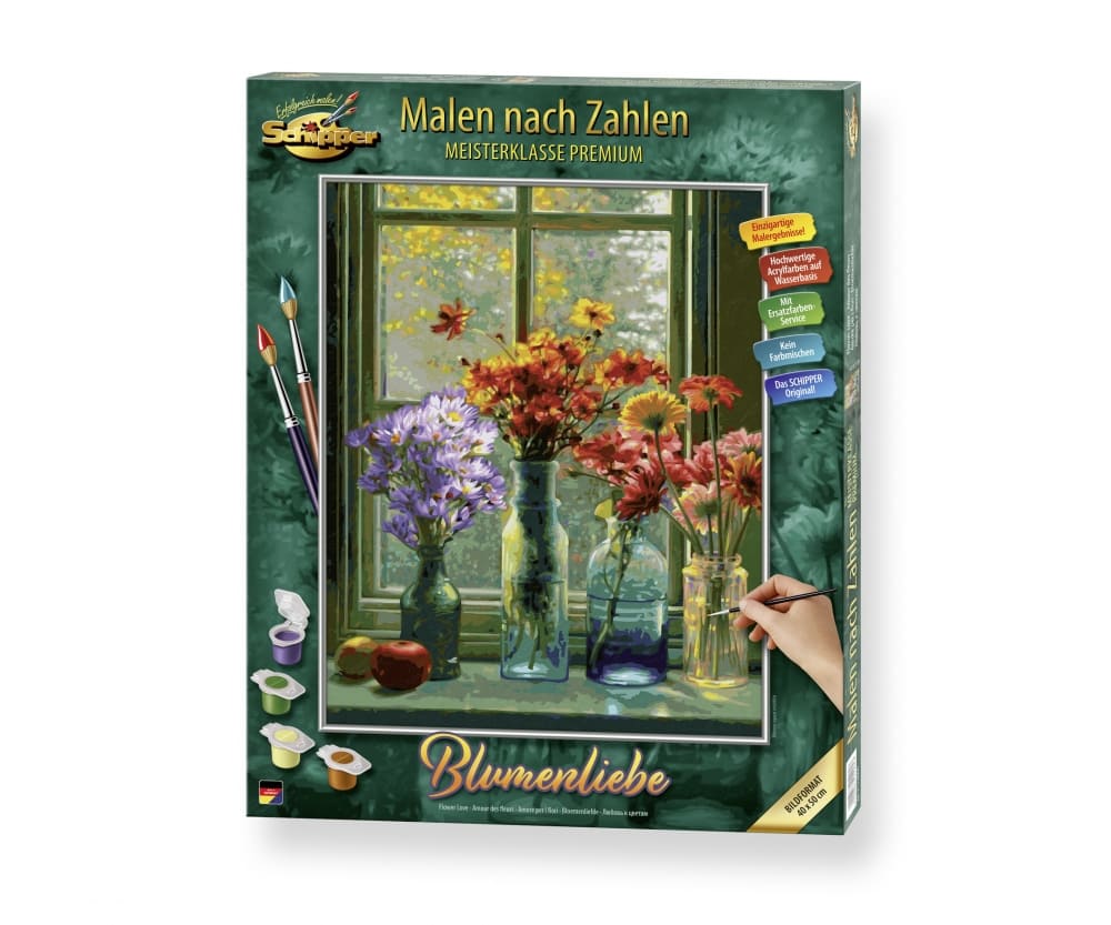 Schipper Malen nach Zahlen - Blumenliebe - RC-Zubehoer