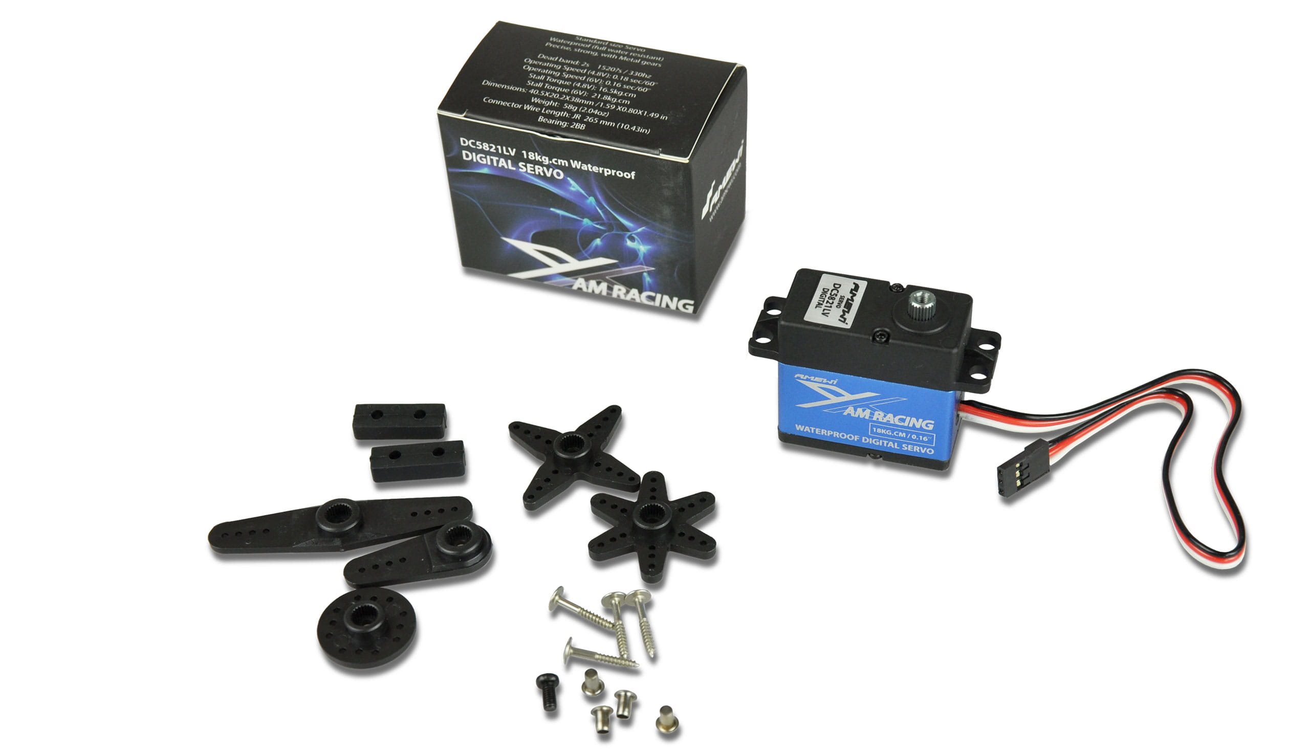 Amewi AMX Digital Crawler Servo DC5821LV 21,8kg Waterproof Amewi AMX Digital Crawler Servo DC5821LV 21,8kg Waterproof