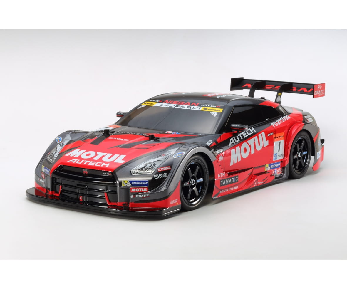 Tamiya MOTUL Autech GT-R Karosserie klar unlackiert 1_10
