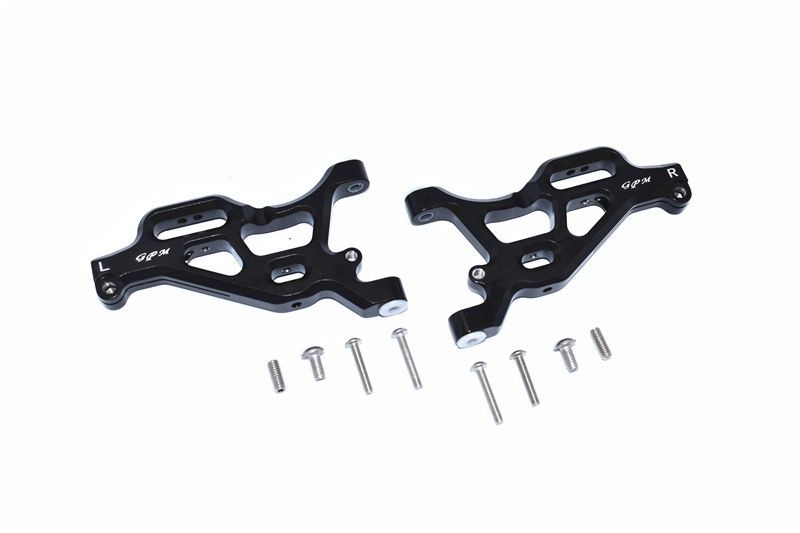 GPM Alu Querlenker oben hinten schwarz fuer ARRMA Limitless_ Infraction_ Typhon 6s - RC-Zubehoer