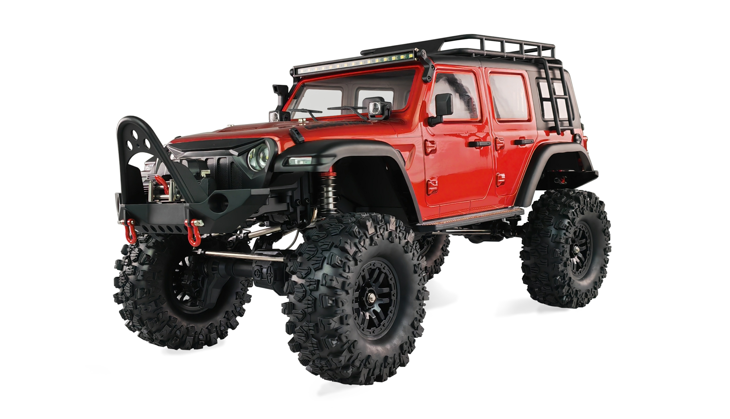 Amewi AMXRock Crosstrail Crawler 4WD 1 10 rot metallic Offroad Fahrzeug