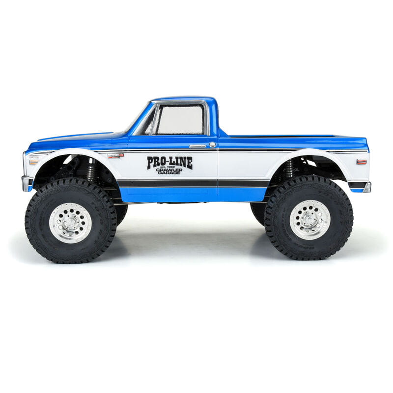 Proline Karosserie 1_10 Chevy K-10 Unlackiert fuer  12.3_ Radstand - RC-Zubehoer