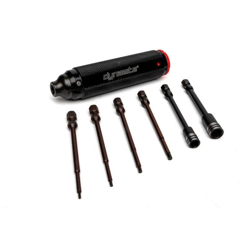 Dynamite 7 in 1 1/4" Werkzeug Set mit Griff
