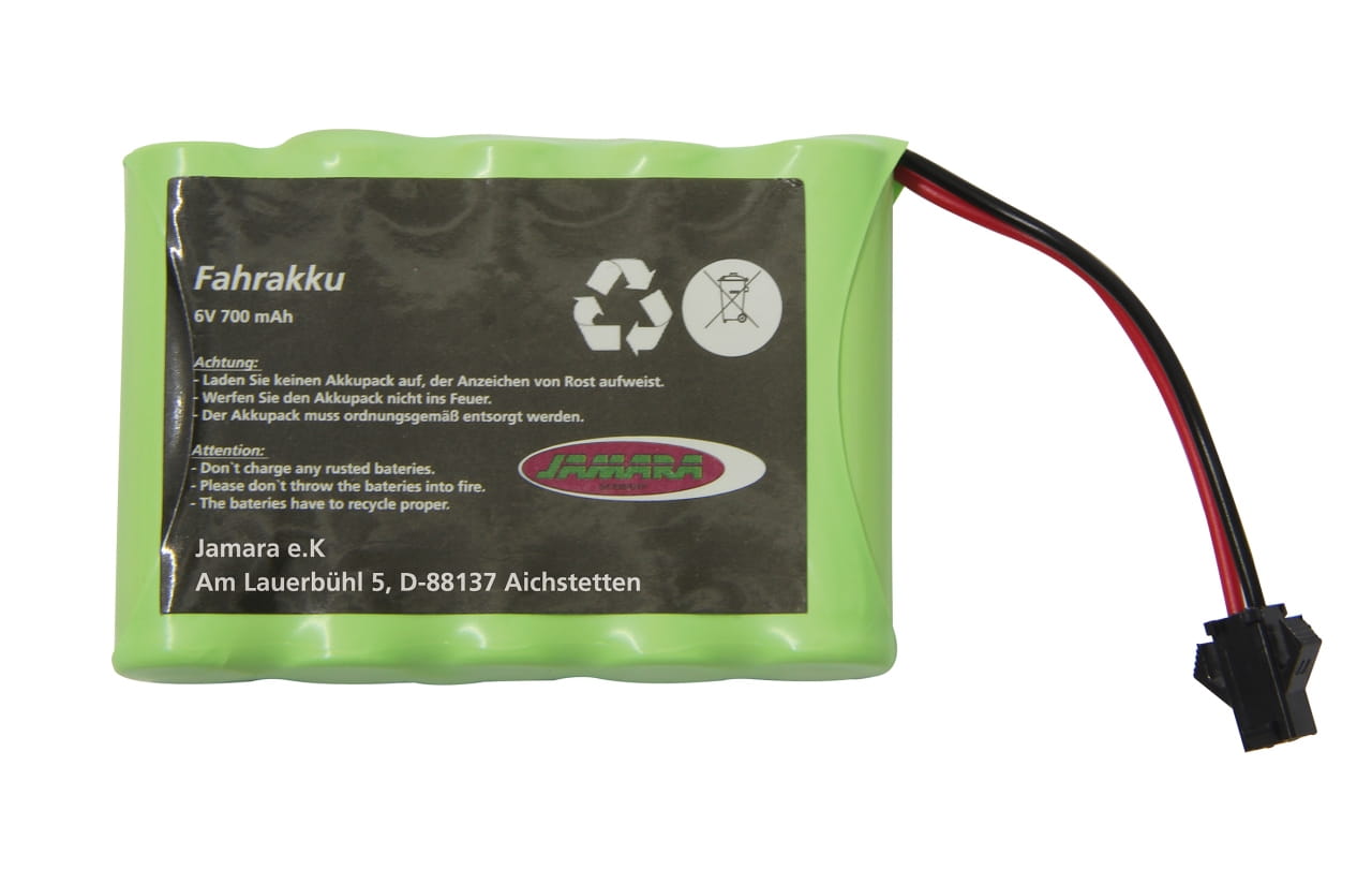 Jamara Akku Derago_Ramor_Swat_Forester 6V 700mAh NiMh - RC-Zubehoer