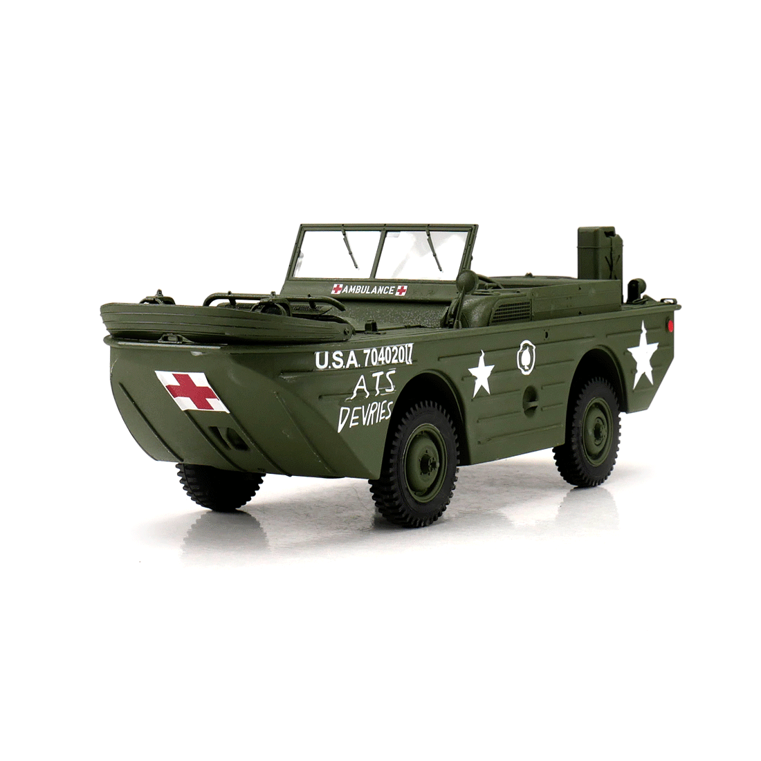 RC Ford GPA Amphibien Schwimmwagen 1_16 im Wasser und auf dem Land