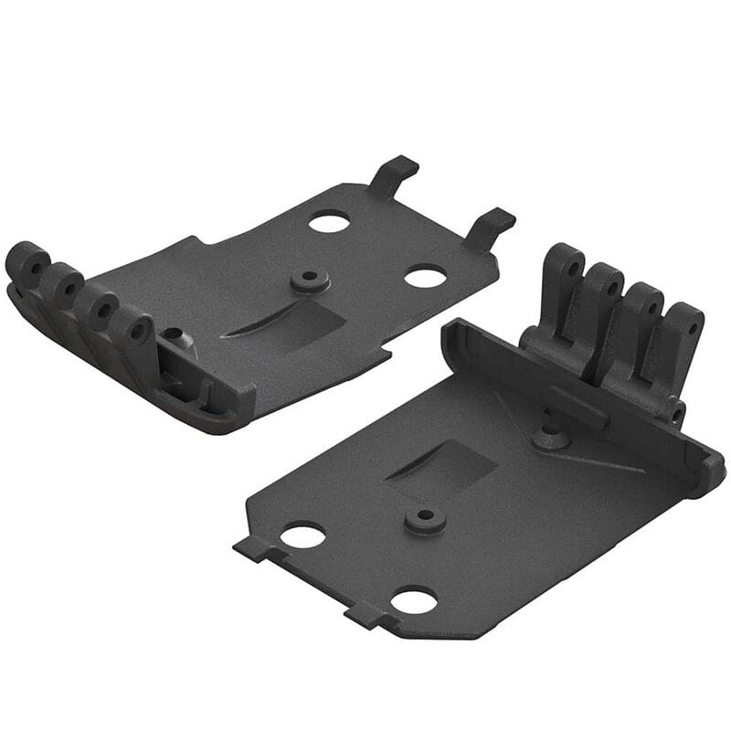 Arrma AR320401 F_R Lower Skidplate _2_ 4x4 Granite MEGA - RC-Zubehoer