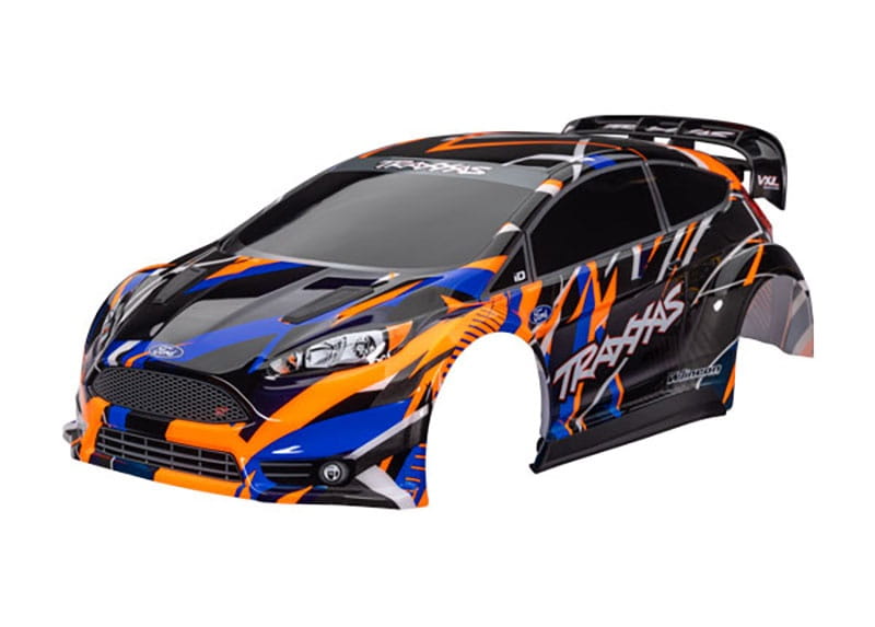 Traxxas Karosserie Ford Fiesta ST Rally orange