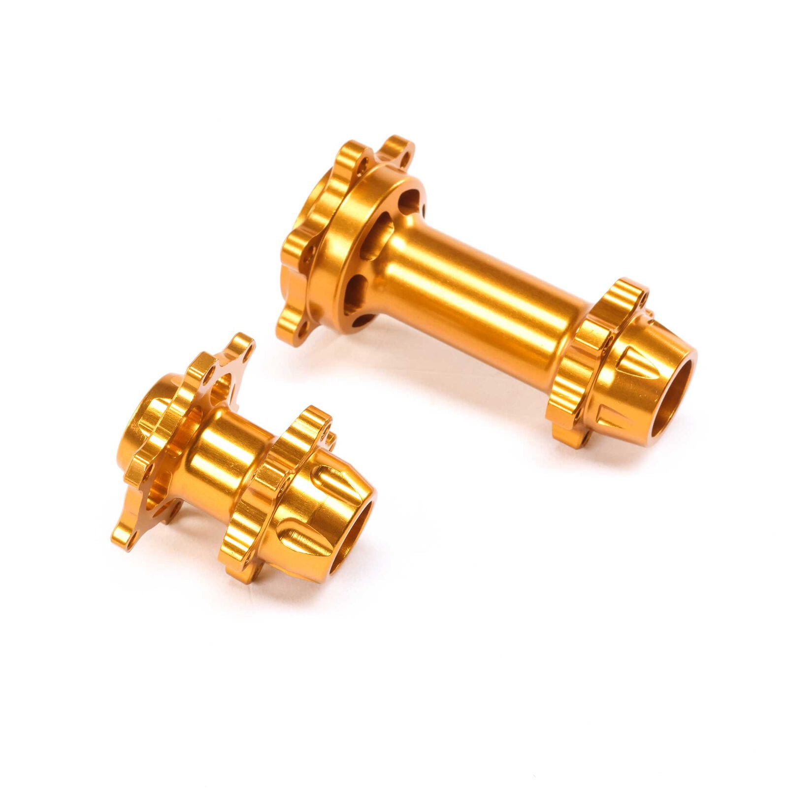 Losi Aluminum Hub Set Machined Gold_ Promoto-MX - RC-Zubehoer
