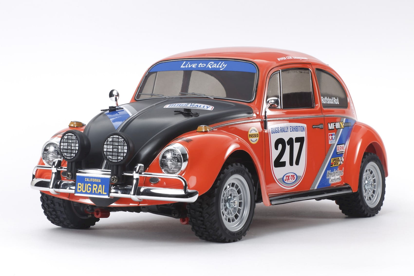 Tamiya RC Car VW Beetle Rally MF - 01X 1:10 Bausatz