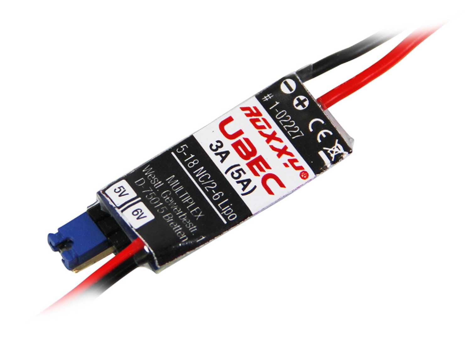Multiplex Roxxy 3A UBEC Multiplex Roxxy 3A UBEC - RC-Zubehoer