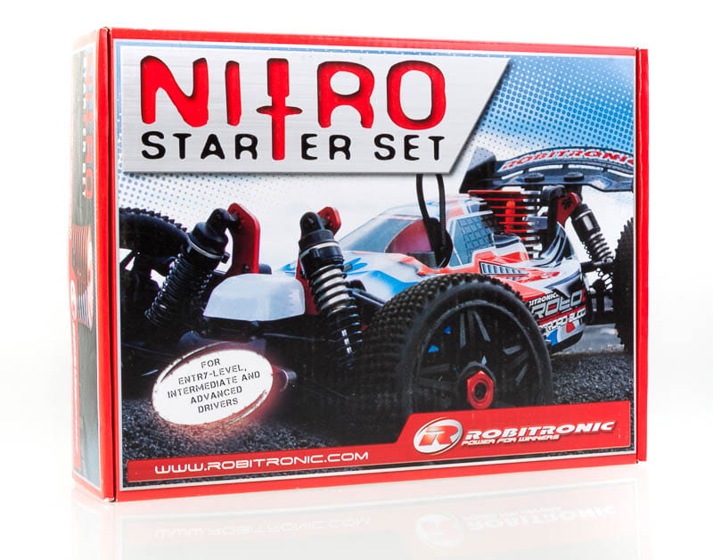 Robitronic Nitro Starterset mit Akku und Werkzeug