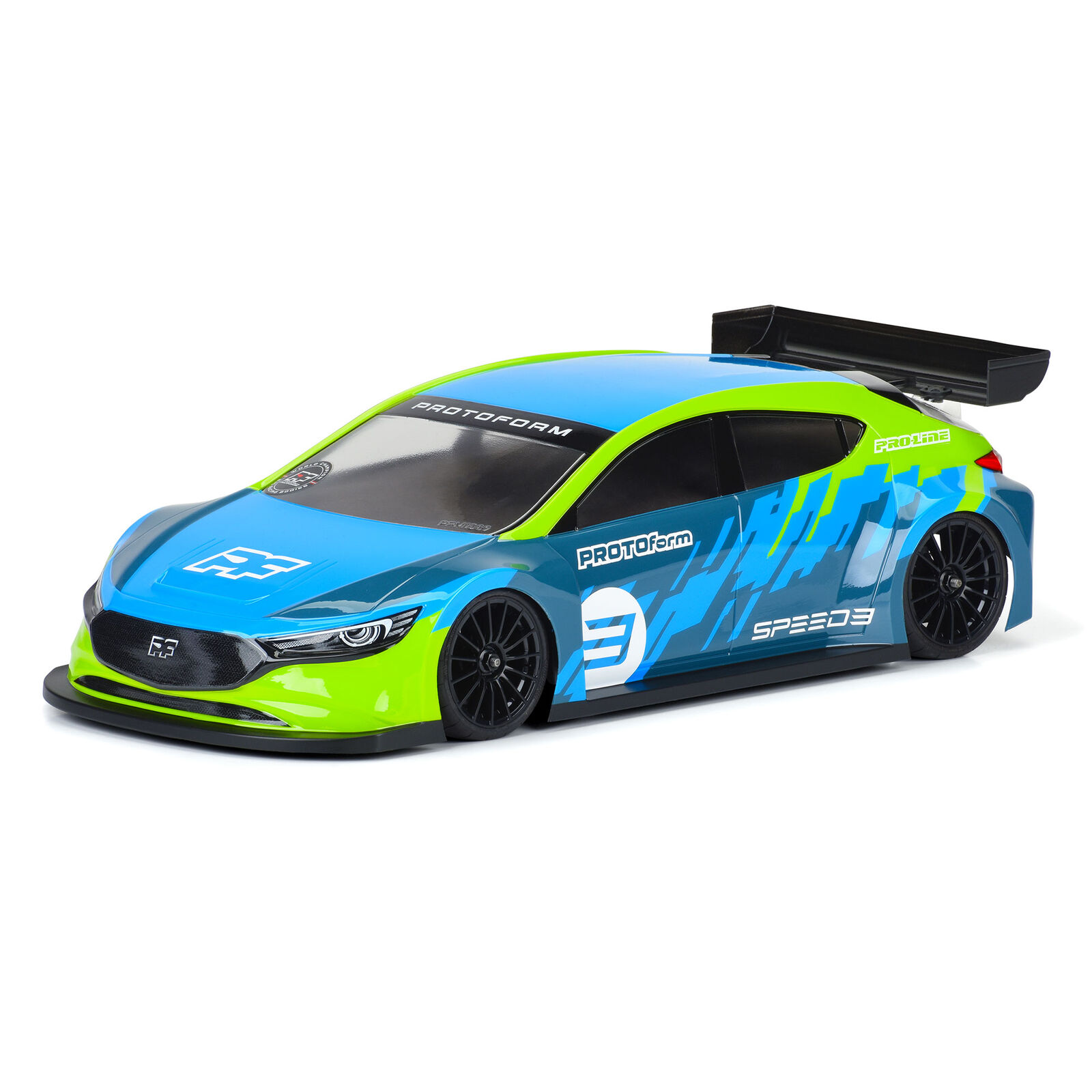 Protoform 1_10 Speed3 Karosserie unlackiert fuer 190mm FWD TC - RC-Zubehoer