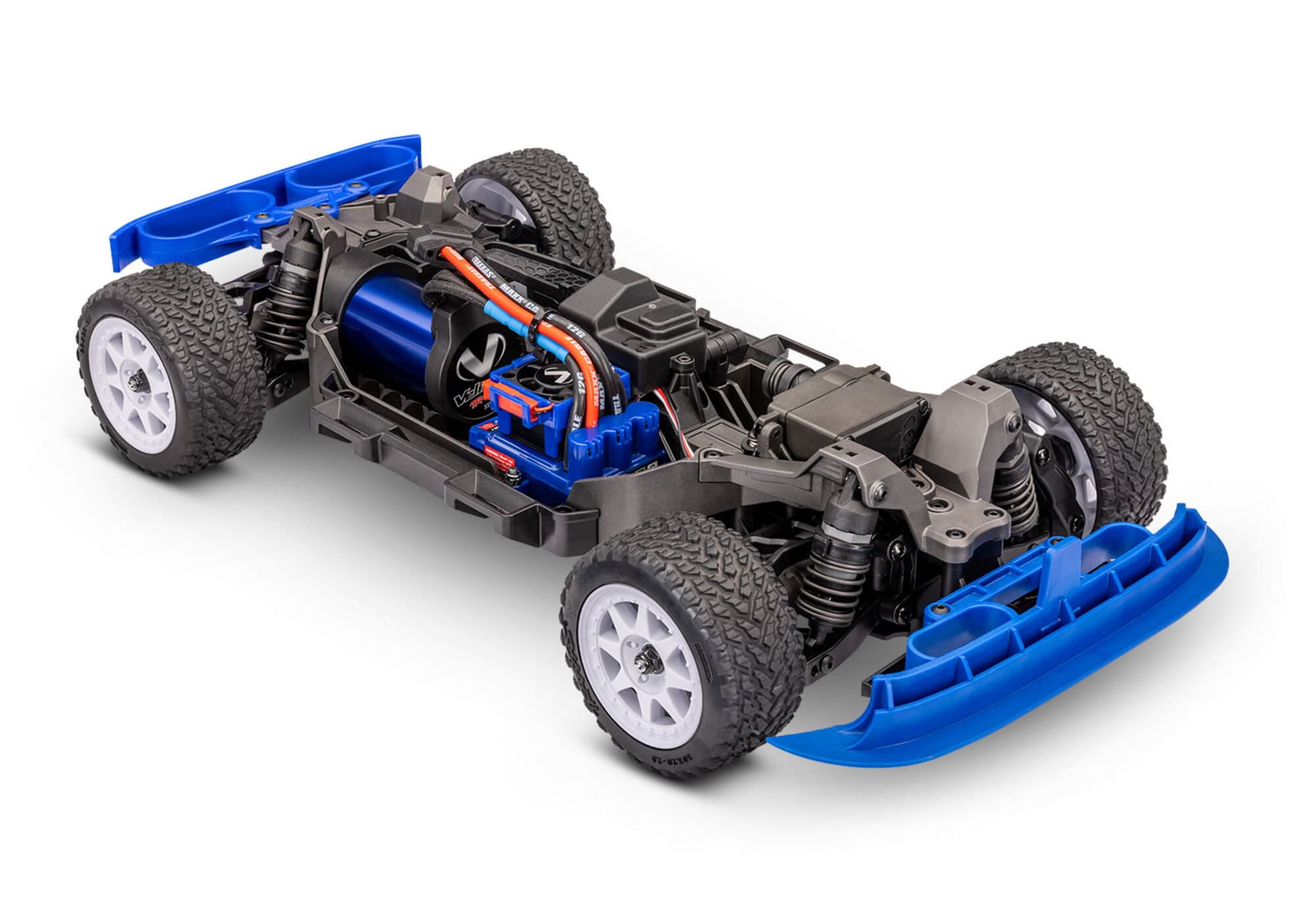 Traxxas Mini Rally VXL Ford RS200 1_10 RTR Brushless blau