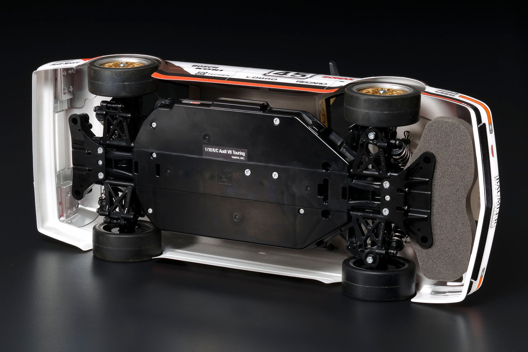 TAMIYA Audi V8 Tourenwagen Bausatz tamiya audi v8 tt02