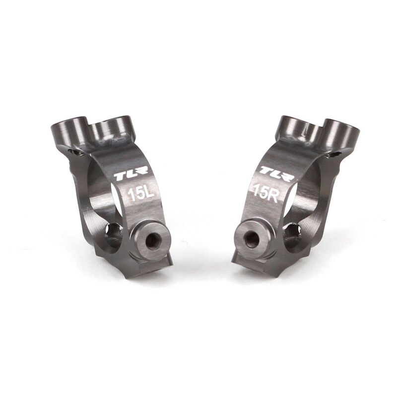 Losi TLR 22-4: C.Hub 15° Alu