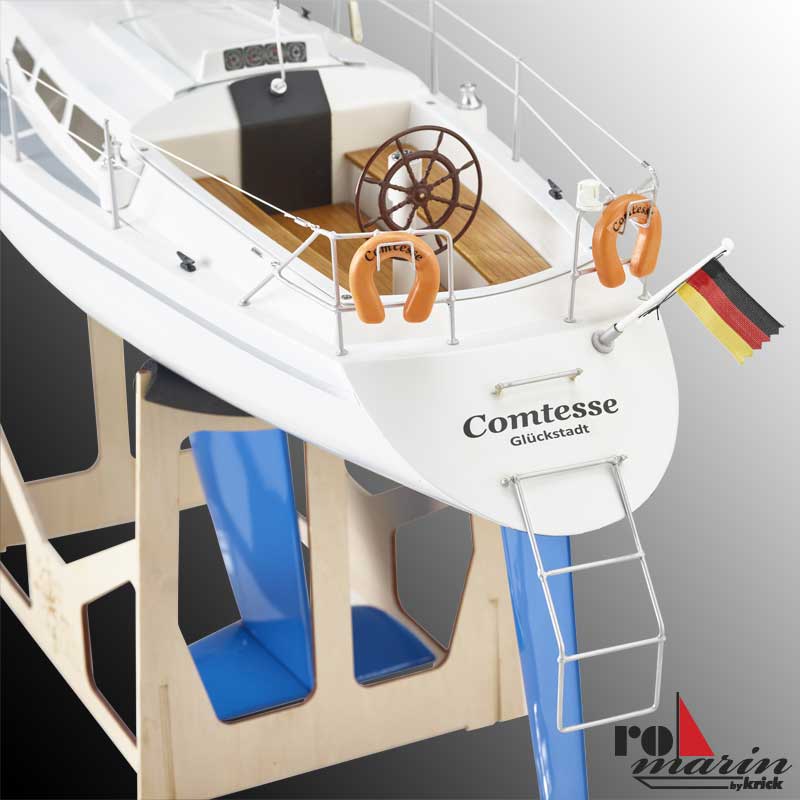 comtesse segelyacht modell 1 10 Comtesse Segelyacht Modell Massstab_ Zubehoer und Segelerlebnis