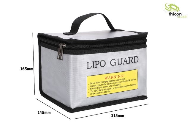 Thicon Lipo-Tasche Feuerfest mit Griff - RC-Zubehoer