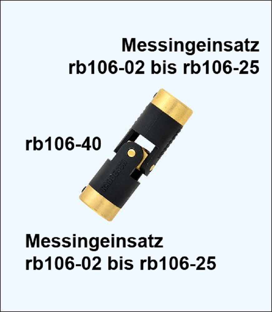 Krick Kupplungs-Messingeinsatz 3_16 Zoll - RC-Zubehoer