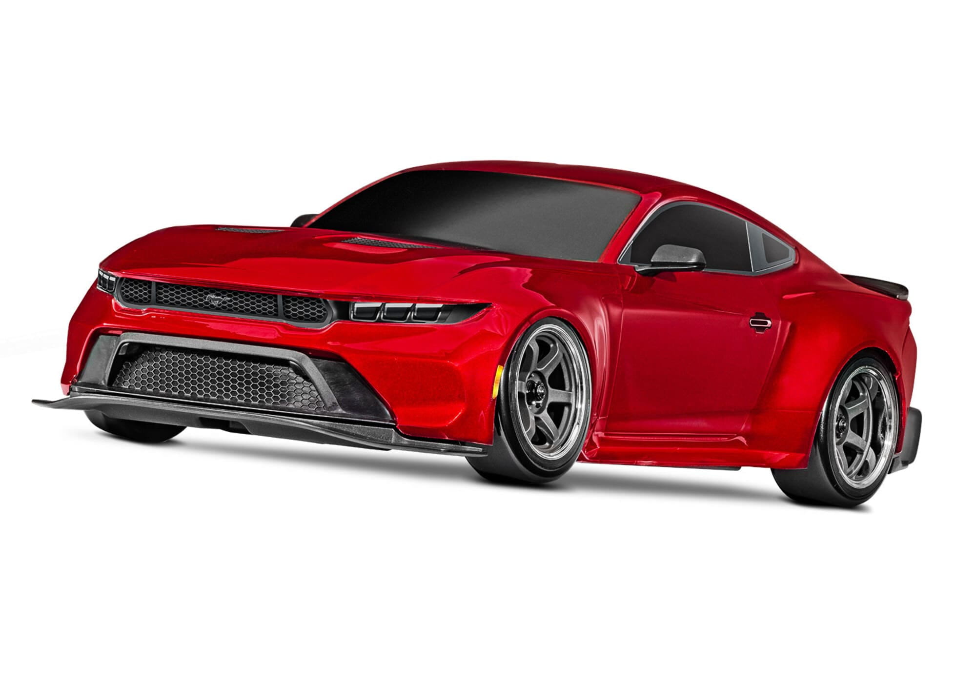 Traxxas 4-TEC Ford Mustang Drift rot 1_10 RTR Modell mit TSM Drift-Technologie und 2WD Antrieb