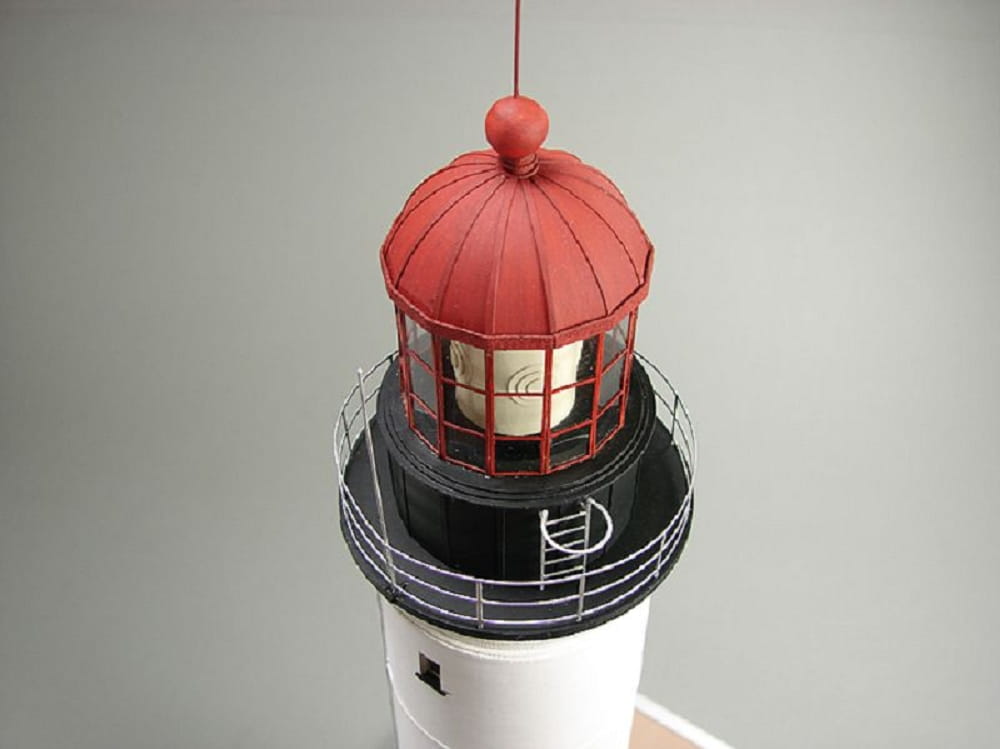 Shipyard Leuchtturm Sälskär Lighthouse Finnland 1868 1:72 Laser Kartonbausatz