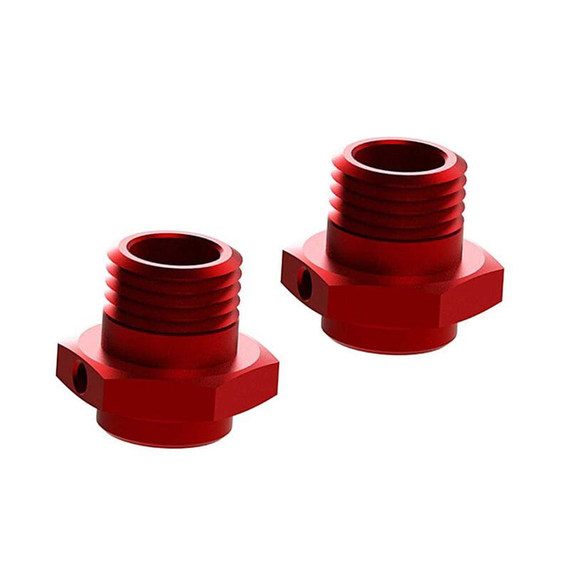 Arrma AR310484 Wheel Hex Alumn 17mm_16.5mm Red _2_ - RC-Zubehoer