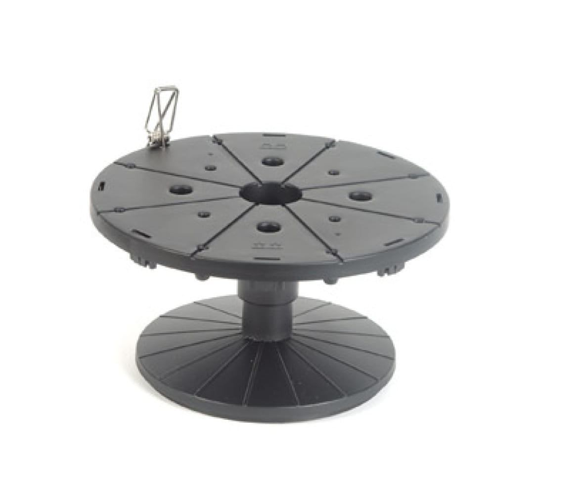 Tamiya Lackierstaender-Set mit drehbarem 16 cm Lackierteller und Metall-Klemmen