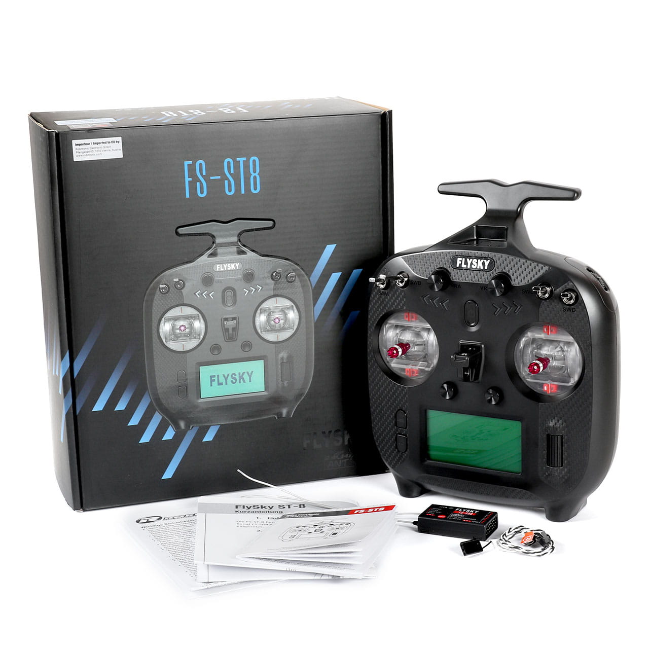 Flysky FS-ST8 Sender 8 Kanal mit empfaenger