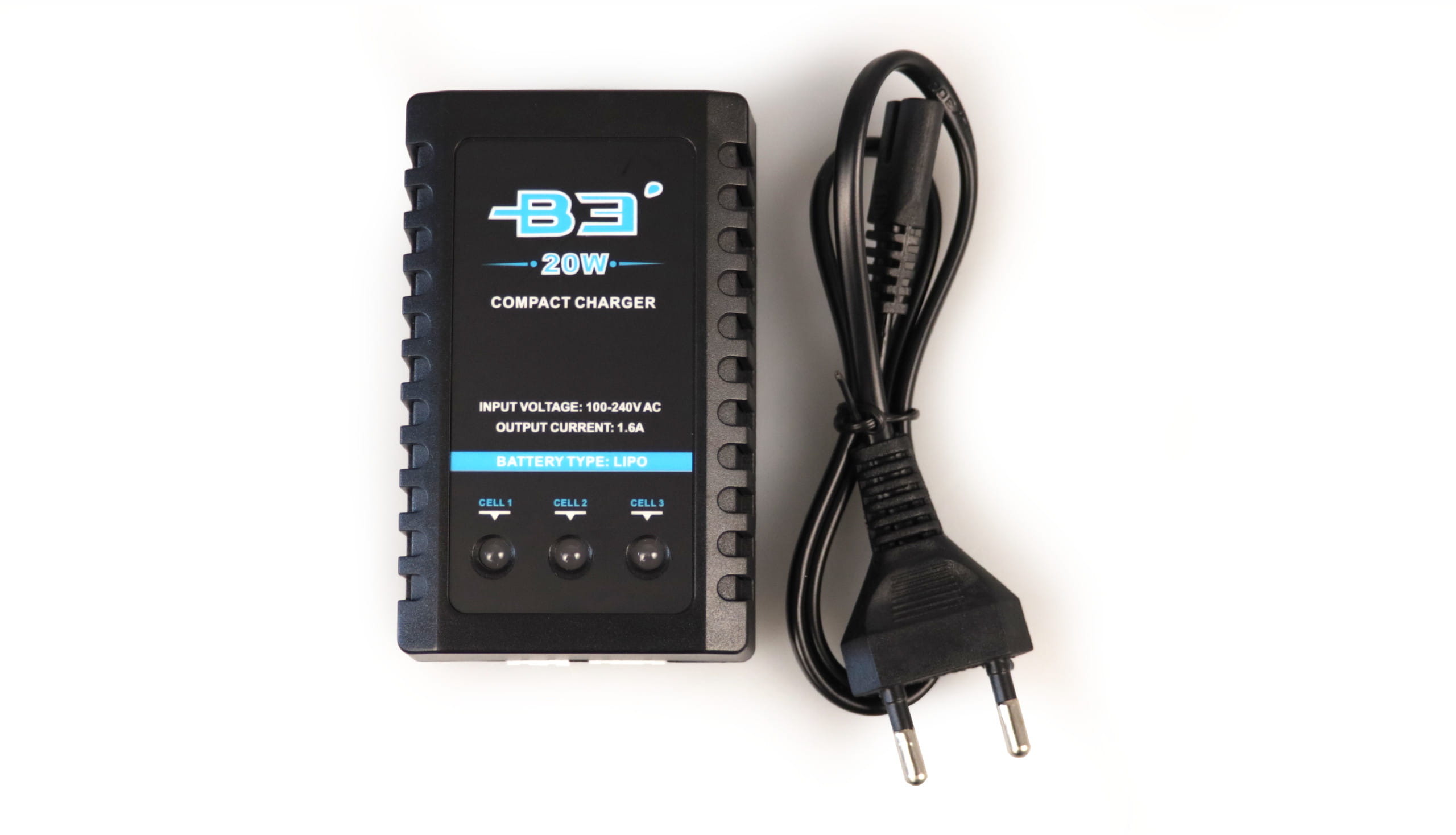 Amewi B3 Pro 20W LiPo Ladegerät 1,5A für 2S-3S LiPos Amewi B3 Pro 20W LiPo Ladegerät 1,5A für 2S-3S LiPos