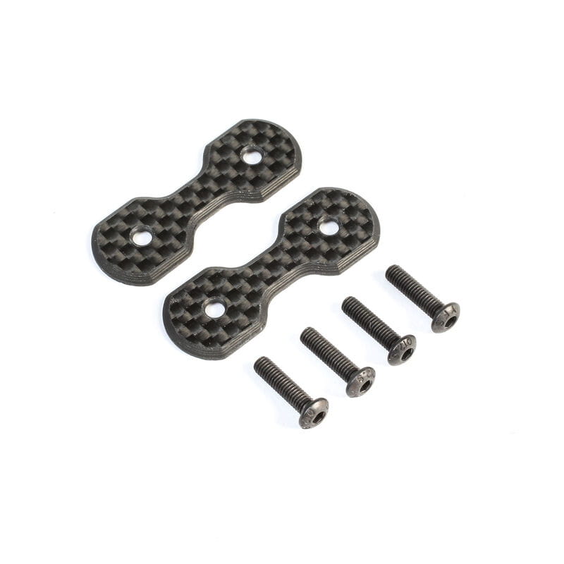 Losi Carbon Wing Washer _2_ 22 5.0 - RC-Zubehoer
