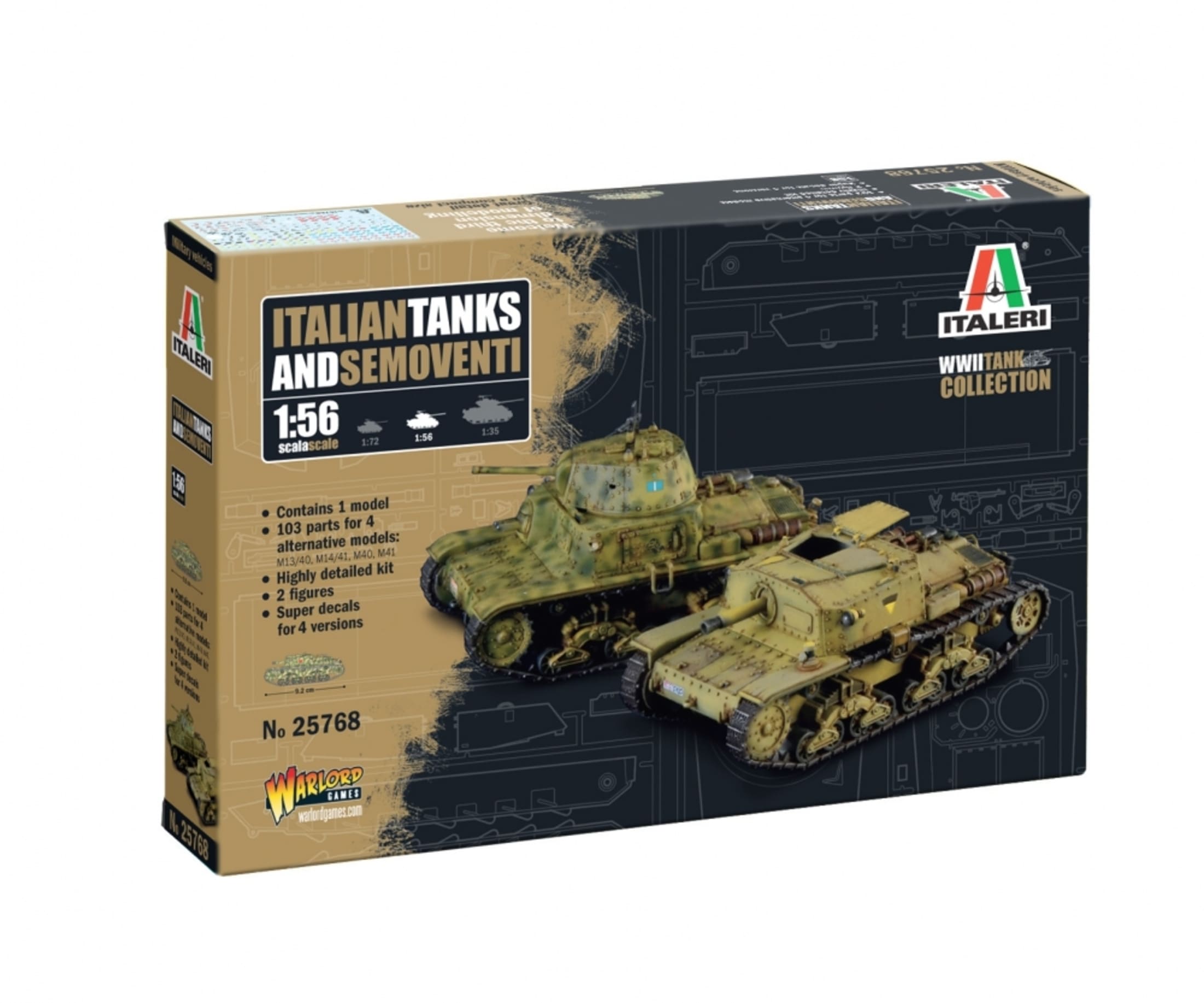 italeri 1 56 italienische panzer semoventi plastik modellbausatz Italeri 1_56 Italienische Panzer - Semoventi Plastik Modellbausatz - RC-Zubehoer