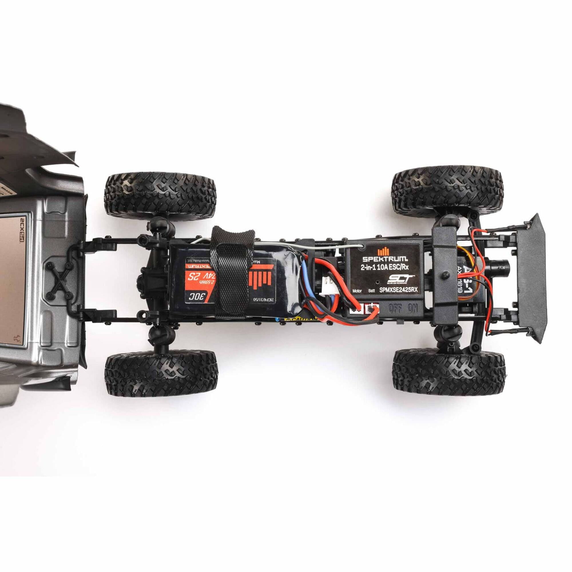 axial scx24 jeep wrangler jlu 4x4 rtr rock crawler mit akku und ladegeraet Axial SCX24 Jeep Wrangler JLU 4X4 RTR – Detailgetreue Karosserie und robuste Ausstattungen