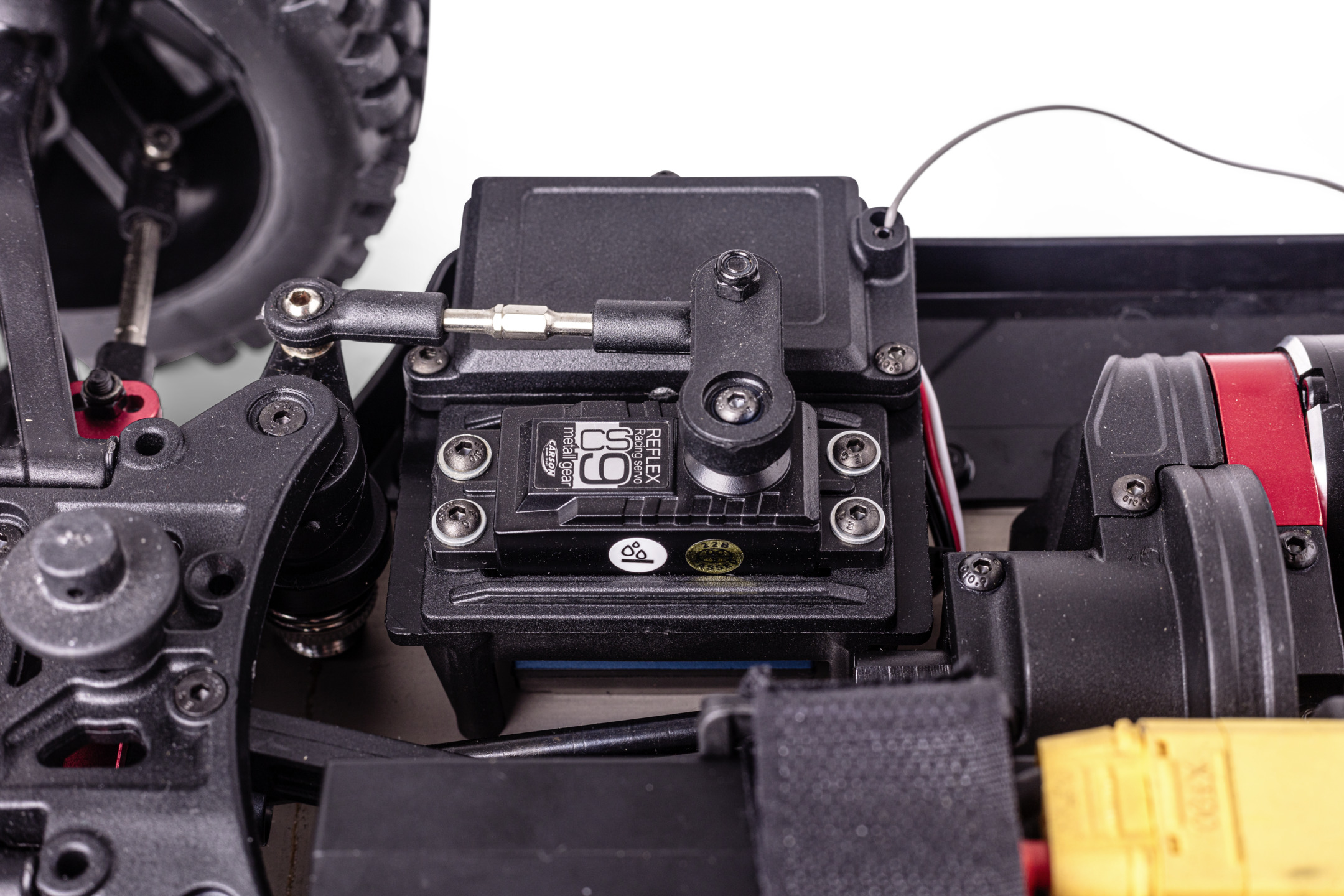 Carson 1_8 Virus 4_2 XL Brushless RTR Offroad Buggy 80 km_h - LiPo Akku und 2.4 GHz Schwarz - Tuerkis