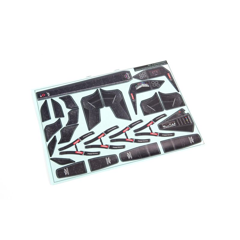 Arrma FIRETEAM Inner Body Clear - RC-Zubehoer