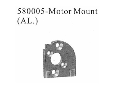 Amewi 580005 Motor Mount(AL)