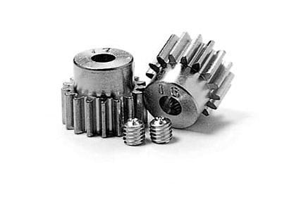 Tamiya AV Motorritzel-Set 16/17 Zähne gehärtet Tamiya AV Motorritzel-Set 16_17 Zaehne gehaertet - RC-Zubehoer