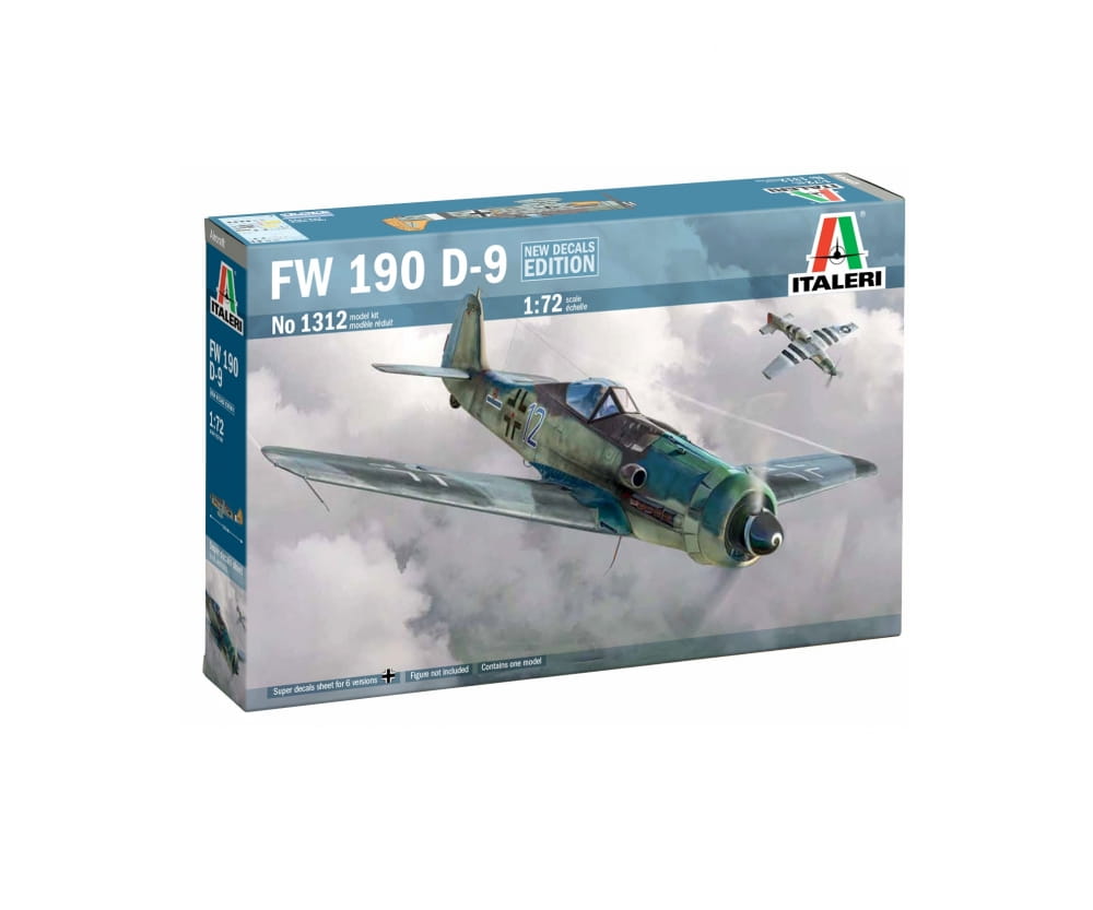 Italeri 1:72 FW 190 D-9 Plastik Modellbausatz