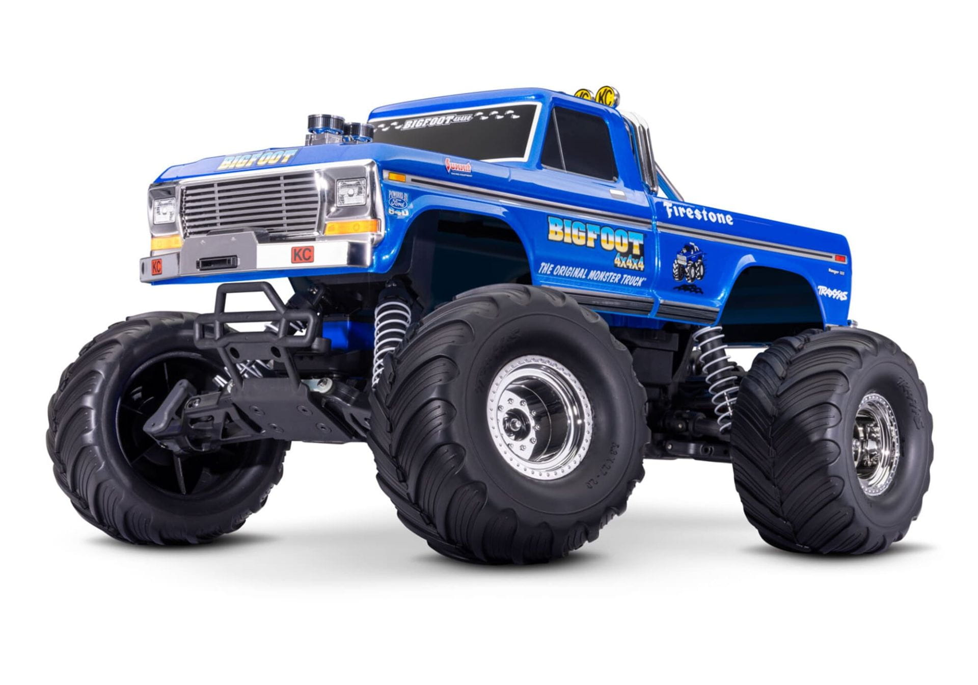 Traxxas Carrosserie Transparente Bigfoot No.1 - Camion 1/10 Avec Accessoires