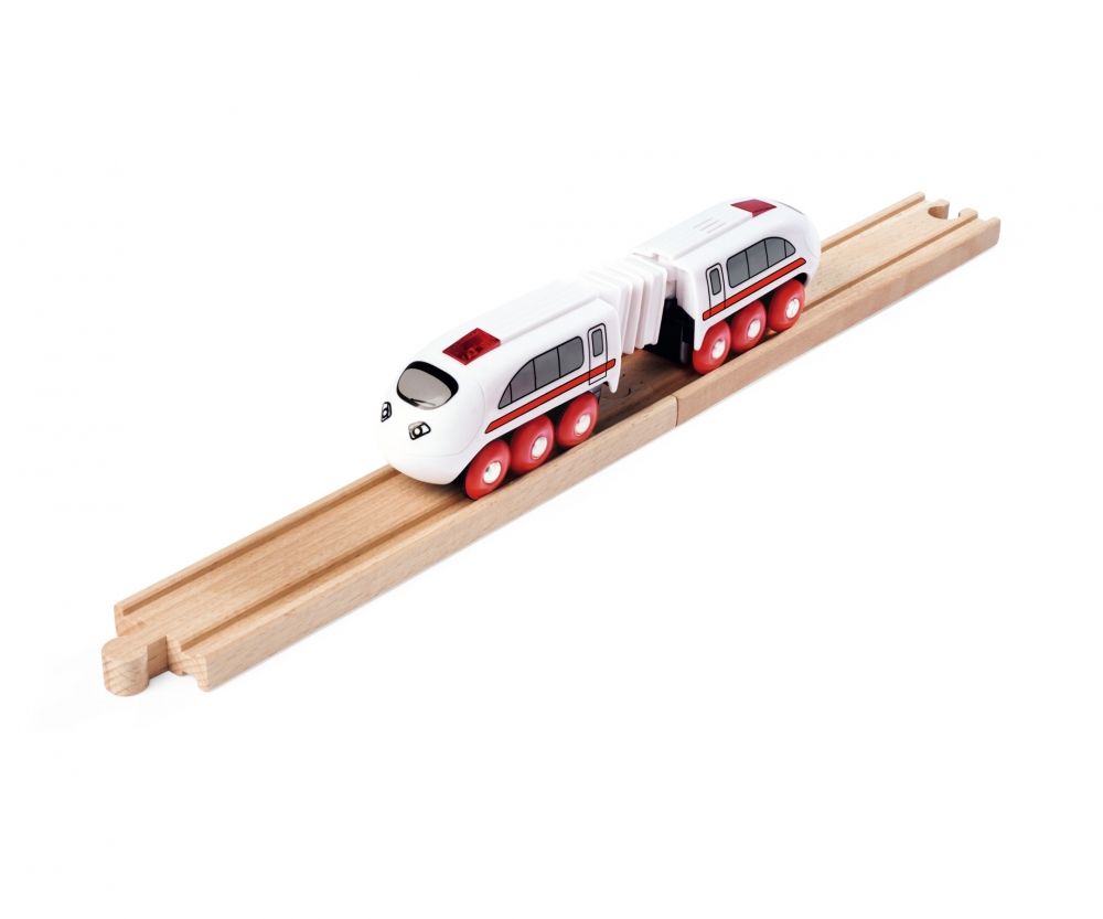 Eichhorn Bahn, Flex Trax Gerade – Binario Dritto In Legno Per Trenini, Dai 3 Anni - 2