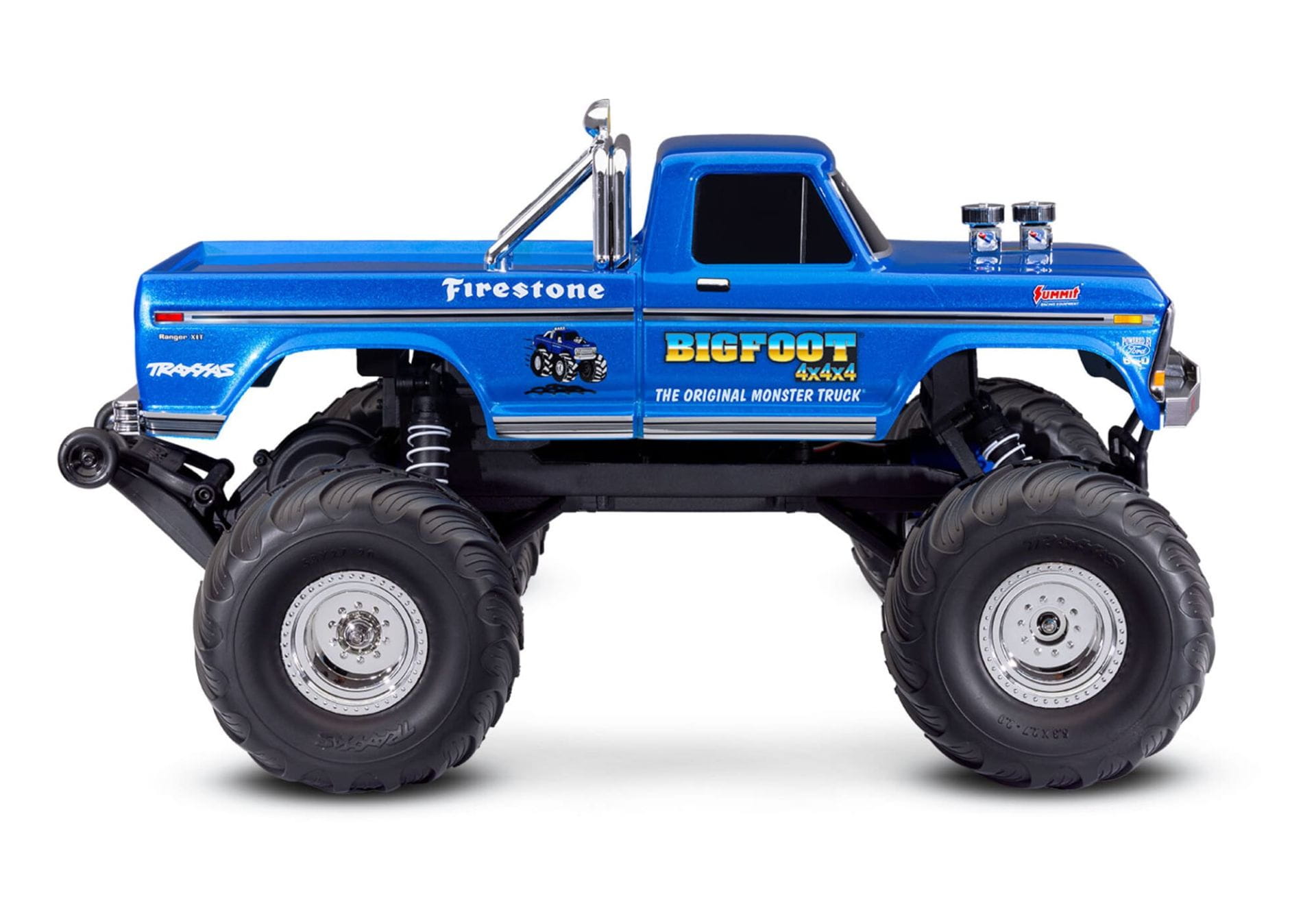 Traxxas Carroçaria Bigfoot n.º 8 X-Maxx MT Azul 7691-BLUE